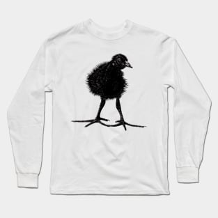 Moorhen chick Long Sleeve T-Shirt